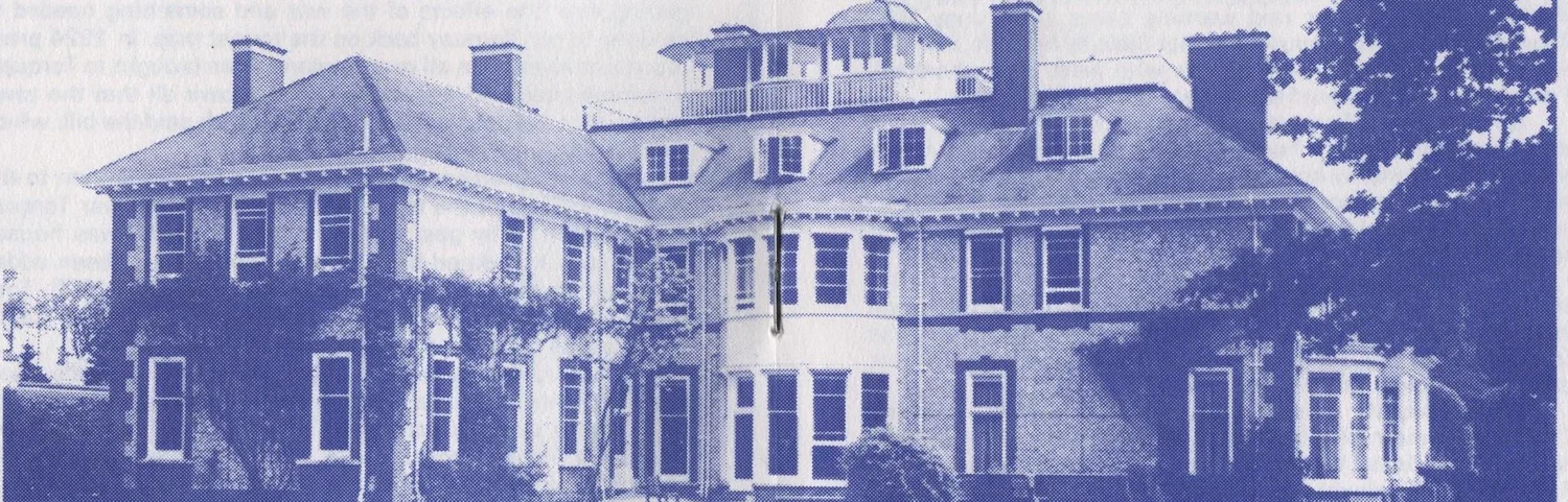 Pilmuir, Ella Rowcroft's home for 15 years, since 1982 the Rowcroft Hospice
