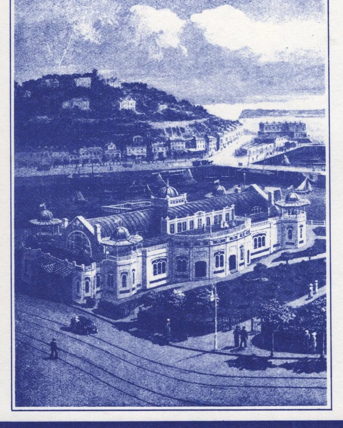 Contemporary illustration of the Pavilion, Torquay, soon after it opened in 1912