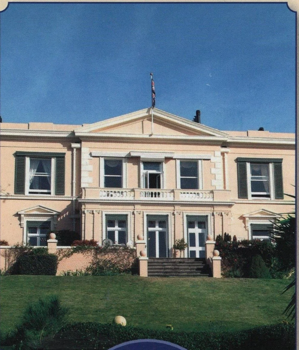 Normount, Torquay, an Italianate villa of 1844, now Bishops Court Hotel, seen from its west entrance