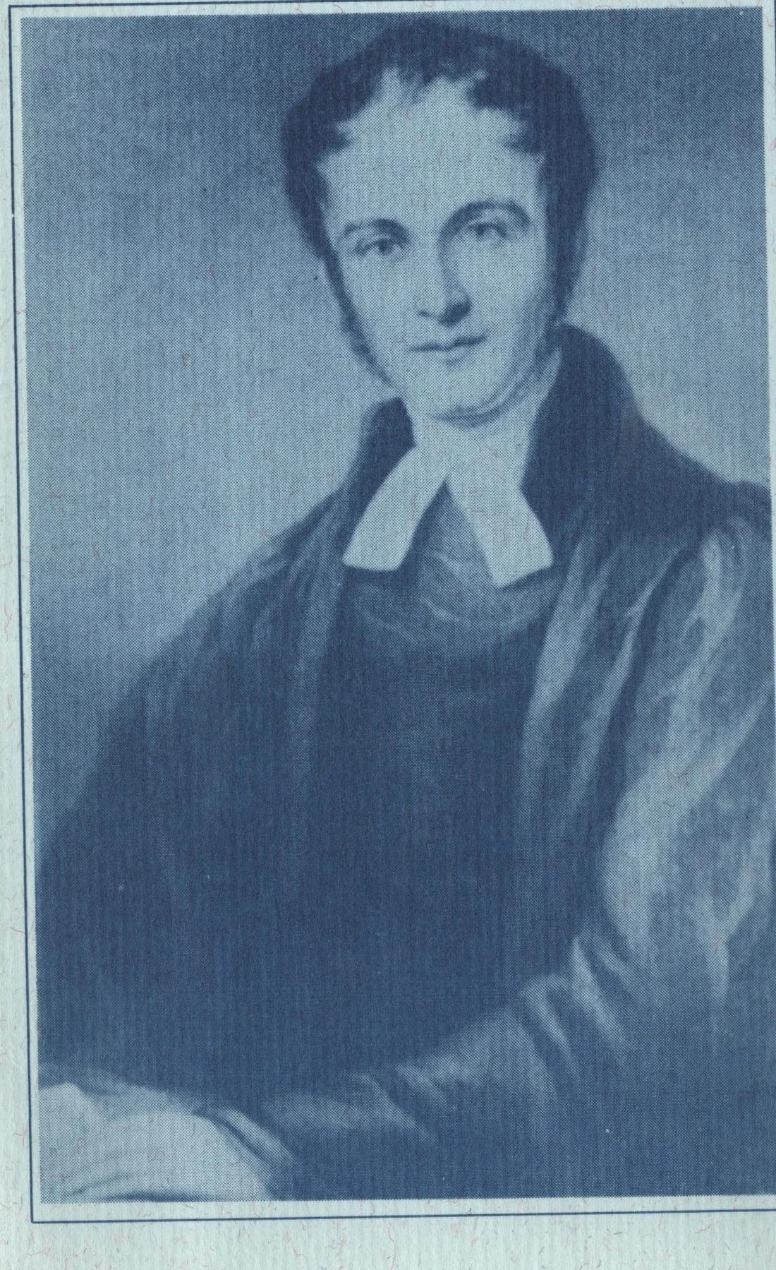 Portrait of Rev. Henry Francis Lyte as a young man