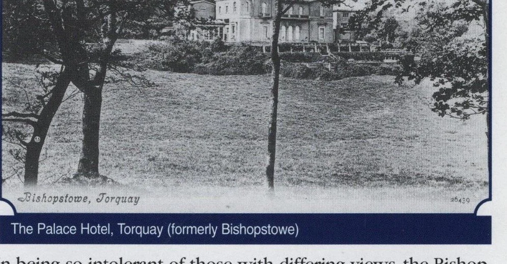 Bishopstowe, Torquay, later the Palace Hotel