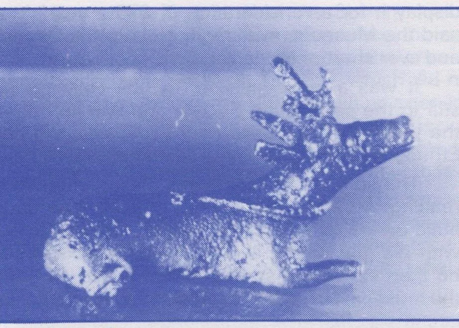 The Milber Stag, a bronze figure in the collection of Torquay Museum