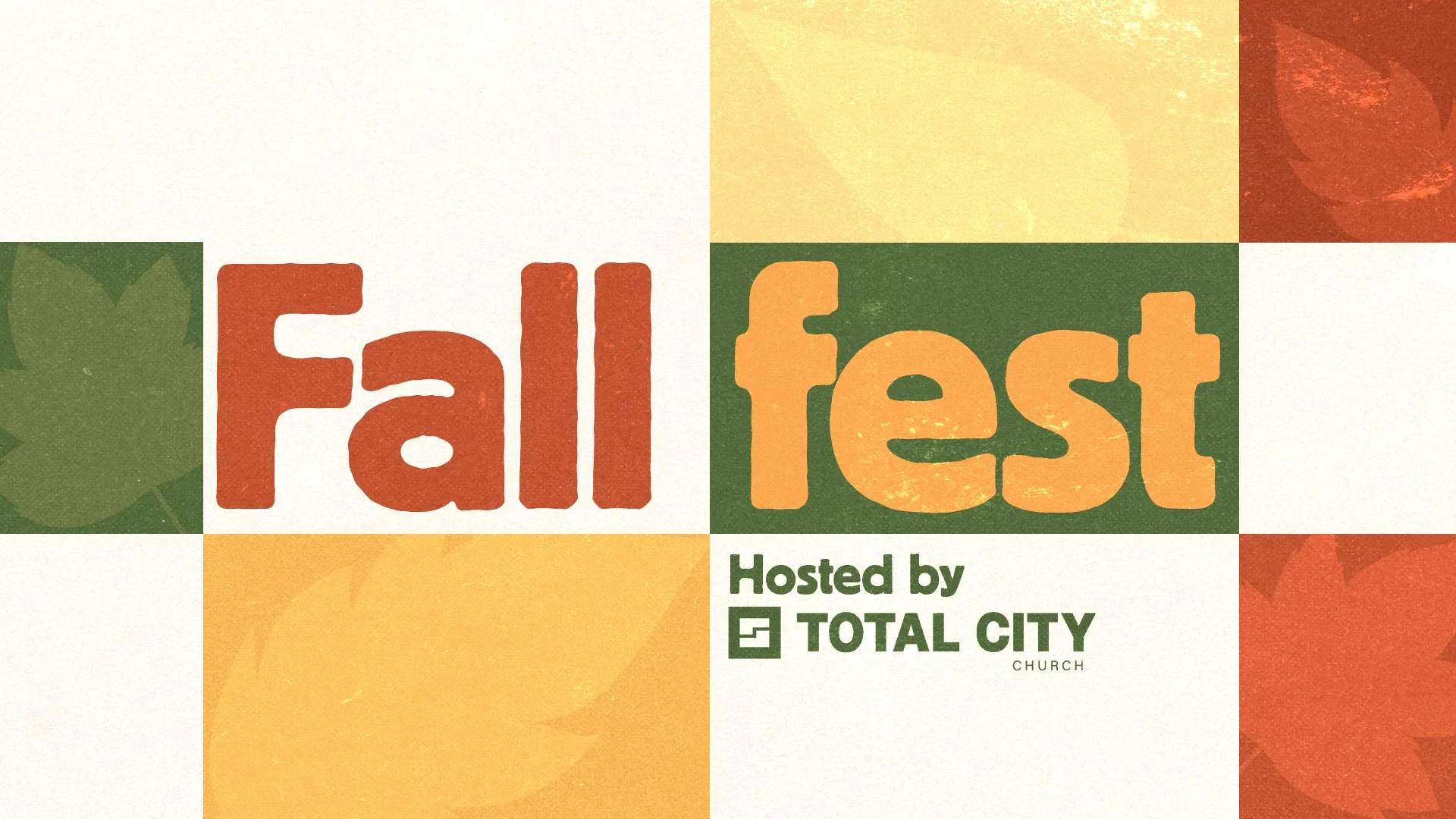 Fall Fest event artwork for Total City Church in Mechanicsburg