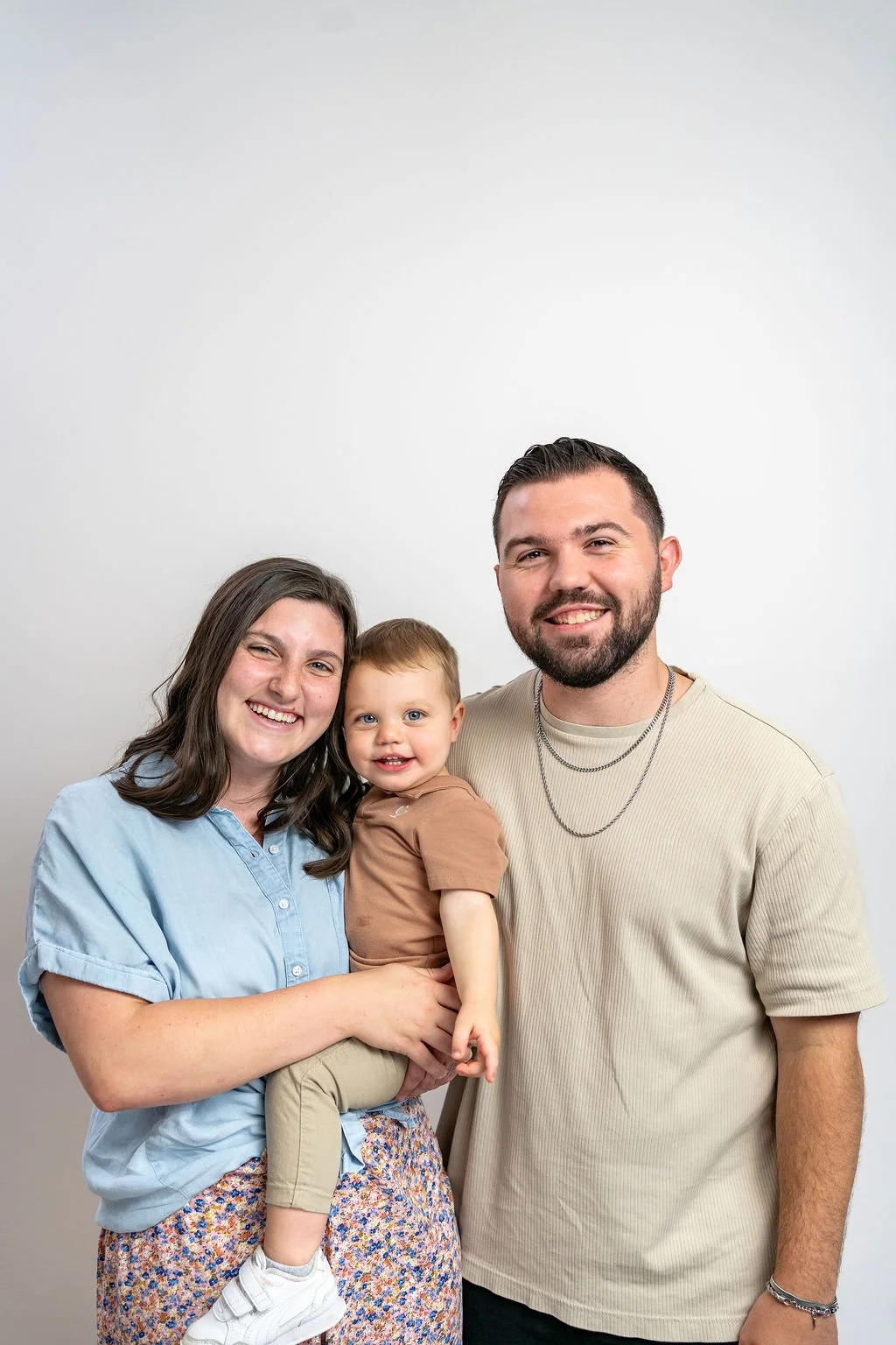 Pastors Josiah and Mikayla Malinich with their son, Zayden