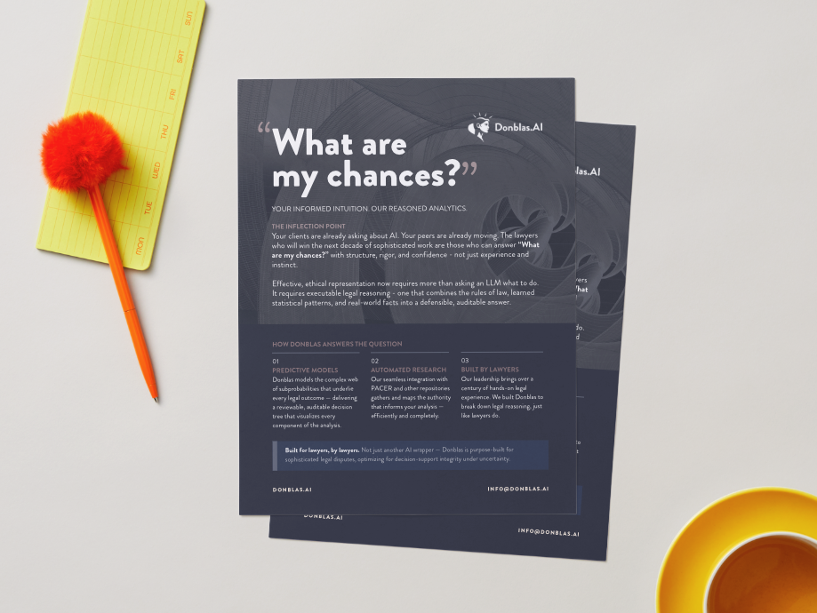 Donblas.AI brand spread one
