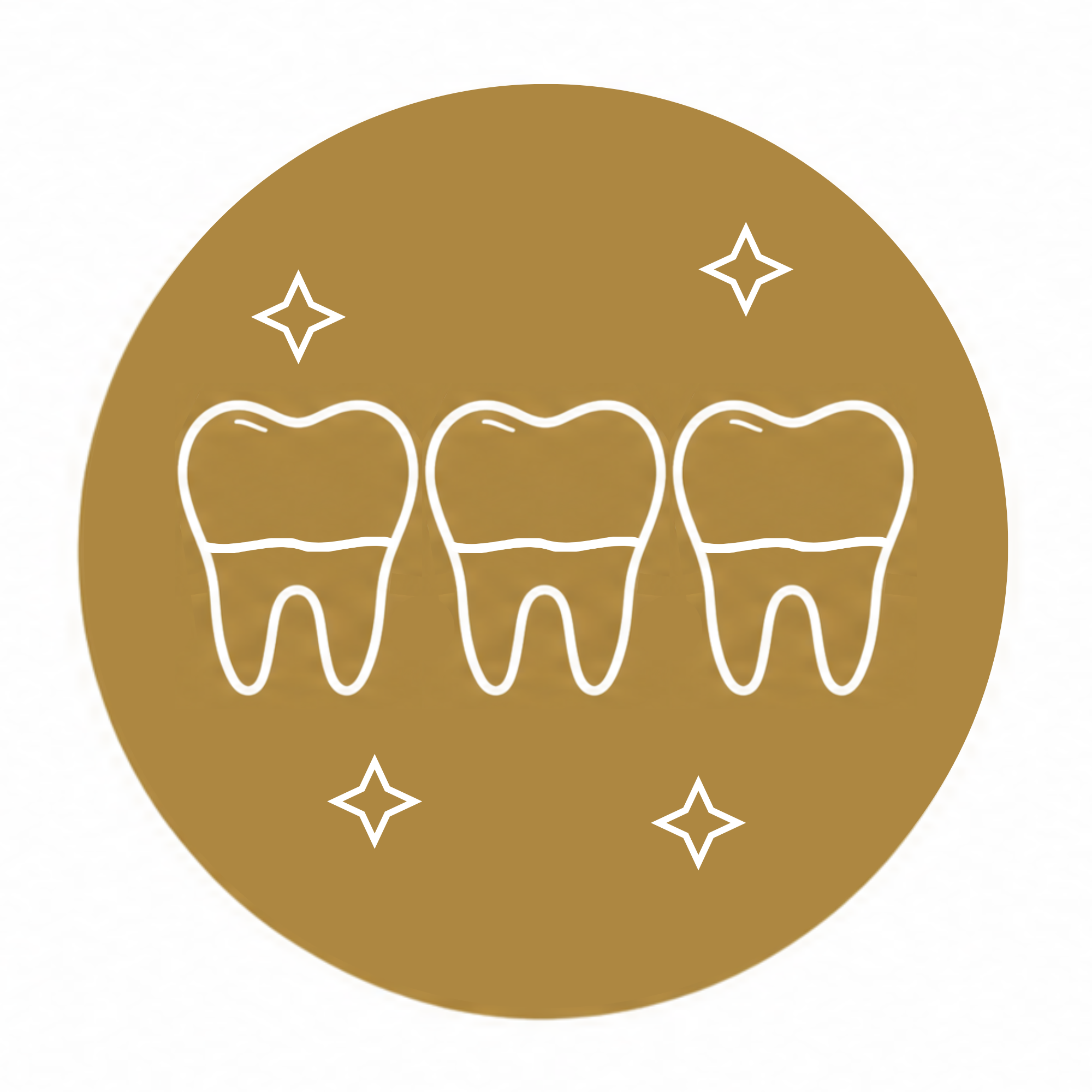 Several dental crowns