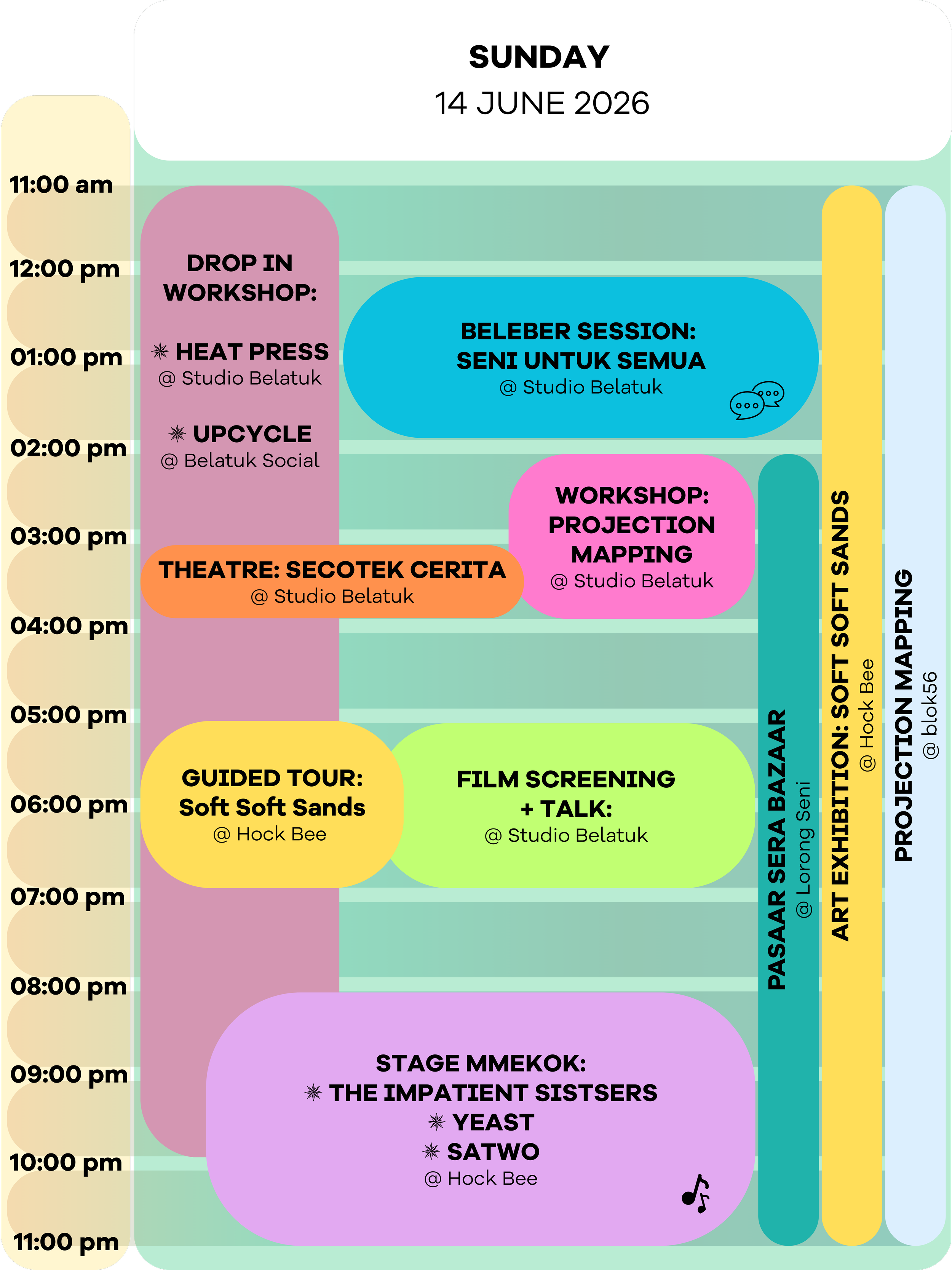Sunday Schedule