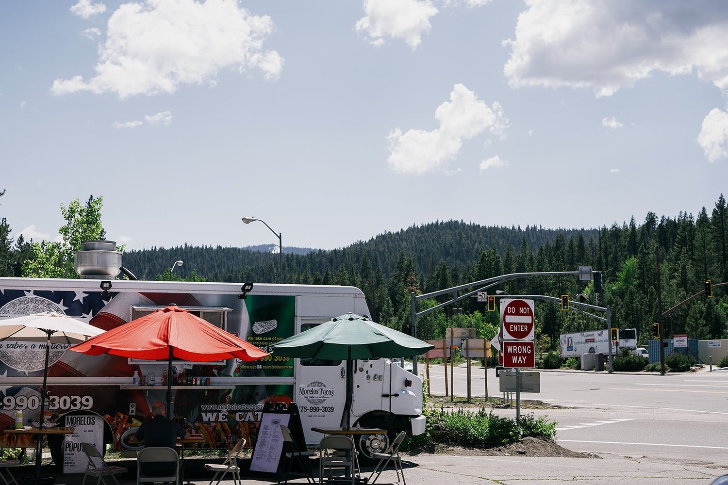 The Morelos taco truck on the North Shore