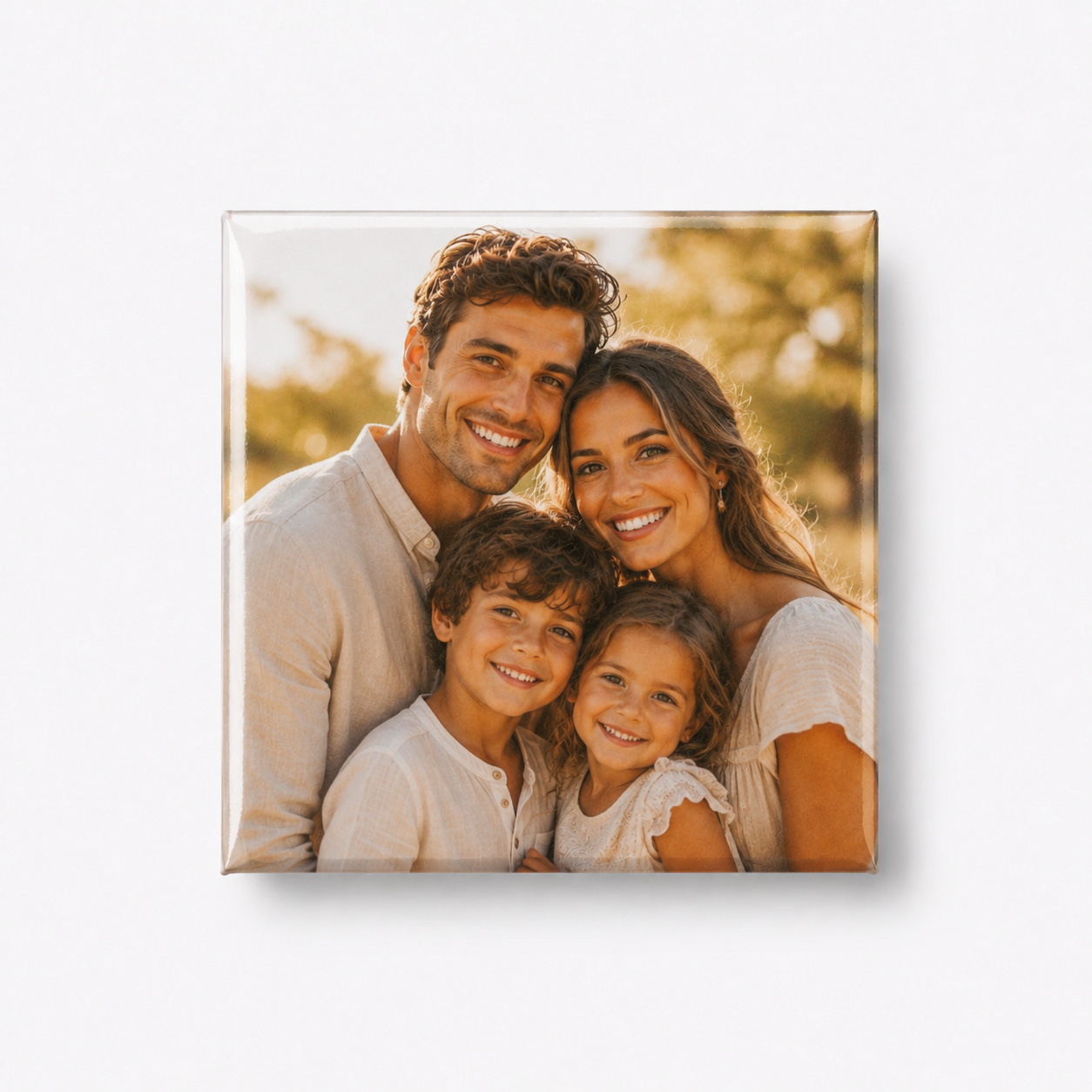 Family Photo custom photo magnet example