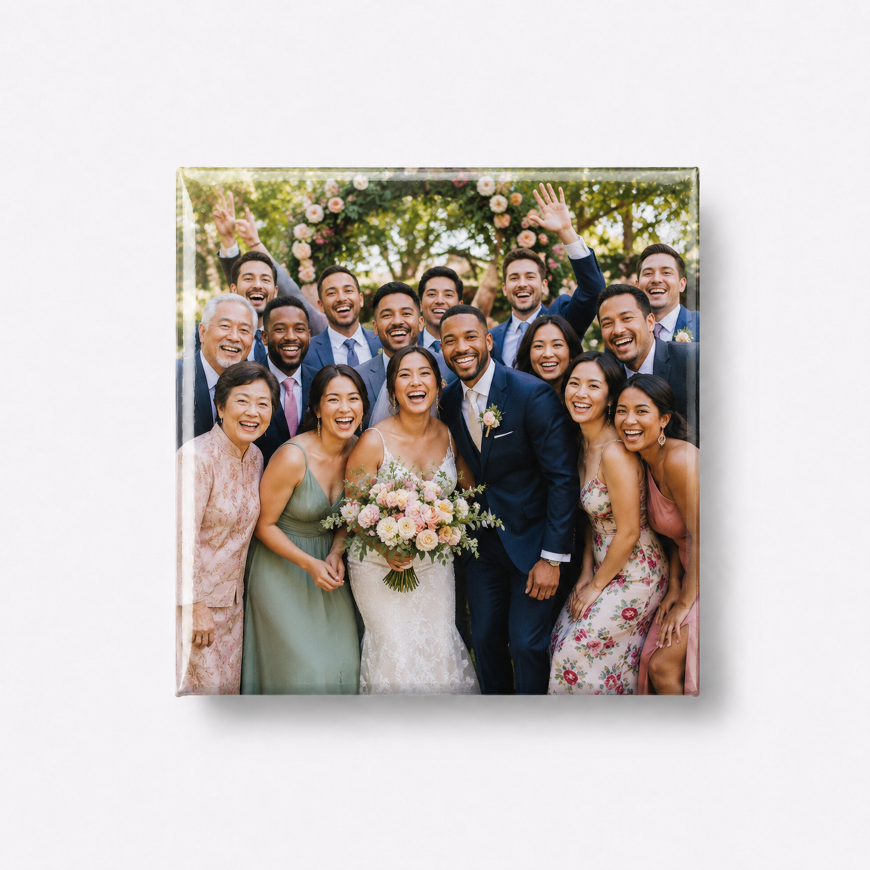 The Smiths custom photo magnet example