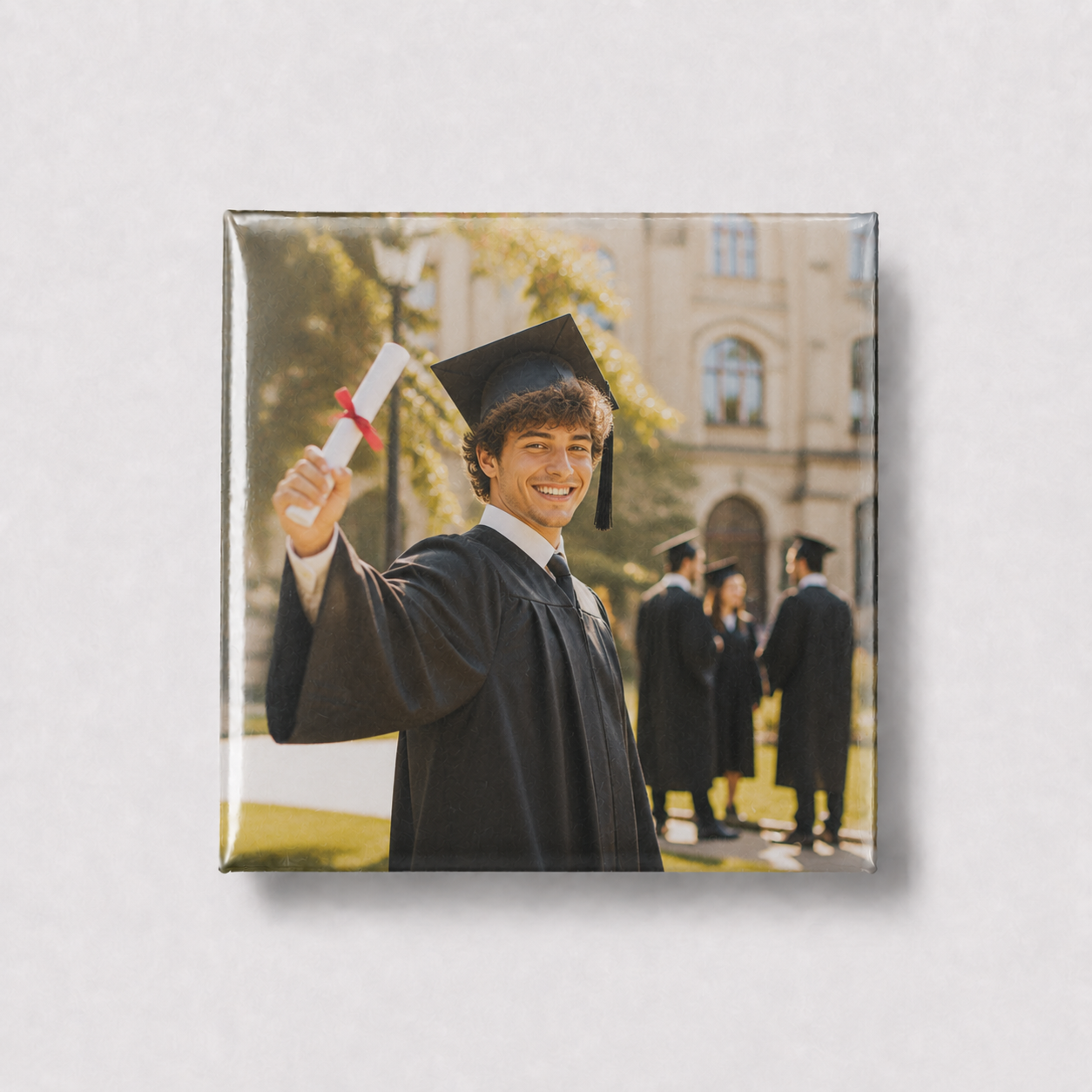 Class of 2026 custom photo magnet example