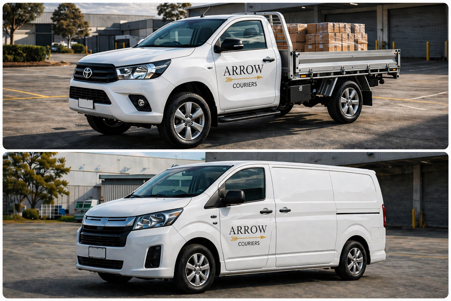 Arrow Couriers Vehicle