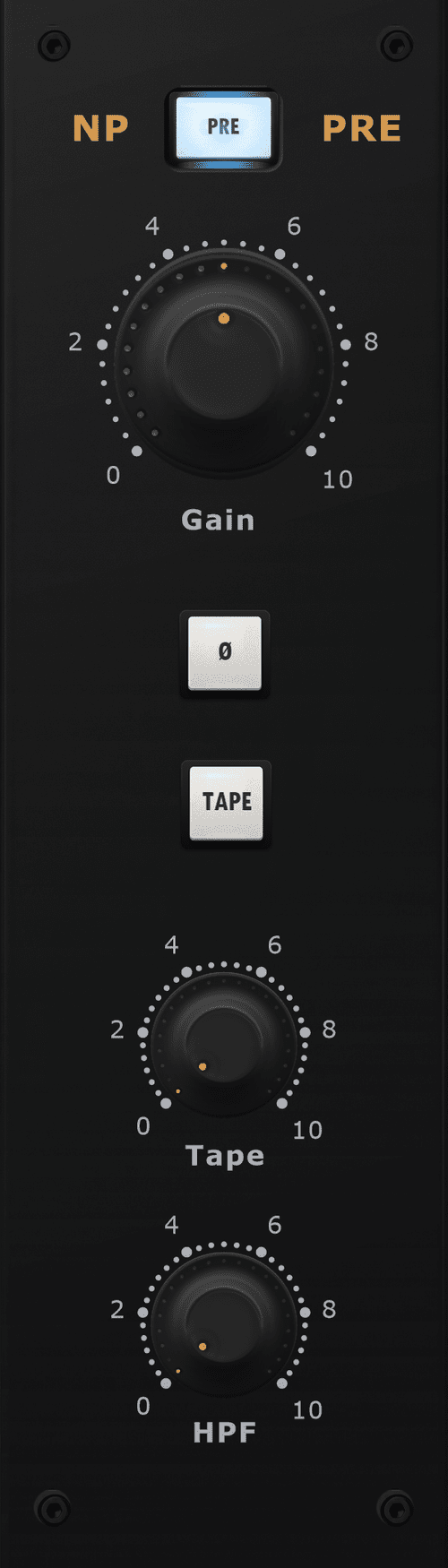 NP Pre module panel