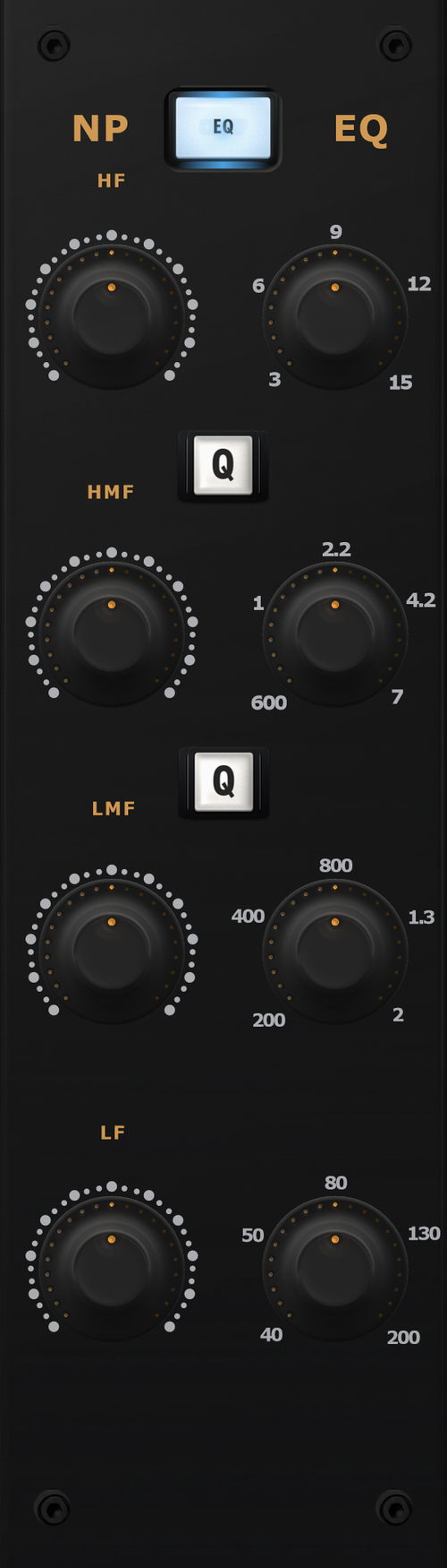NP EQ module panel