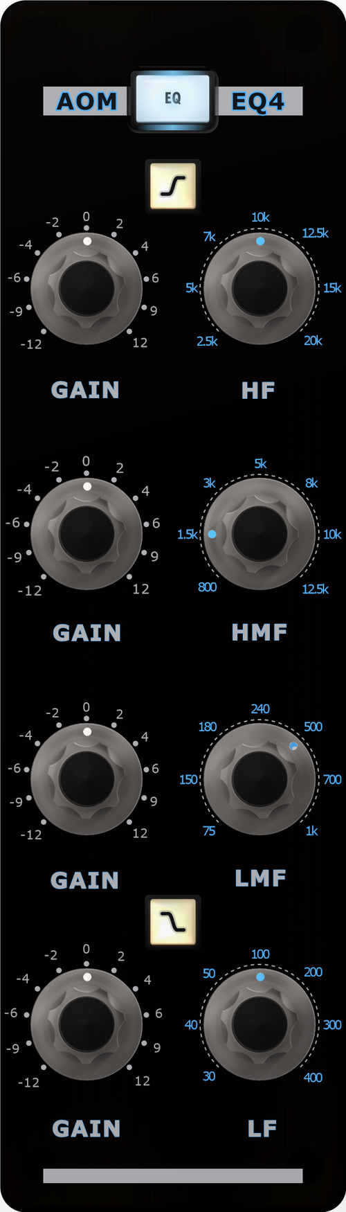 AOM EQ4 module panel