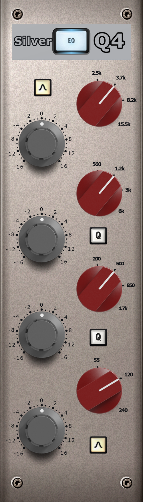 Silver Q4 module panel