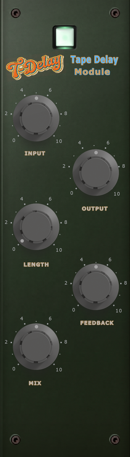 T-Delay module panel