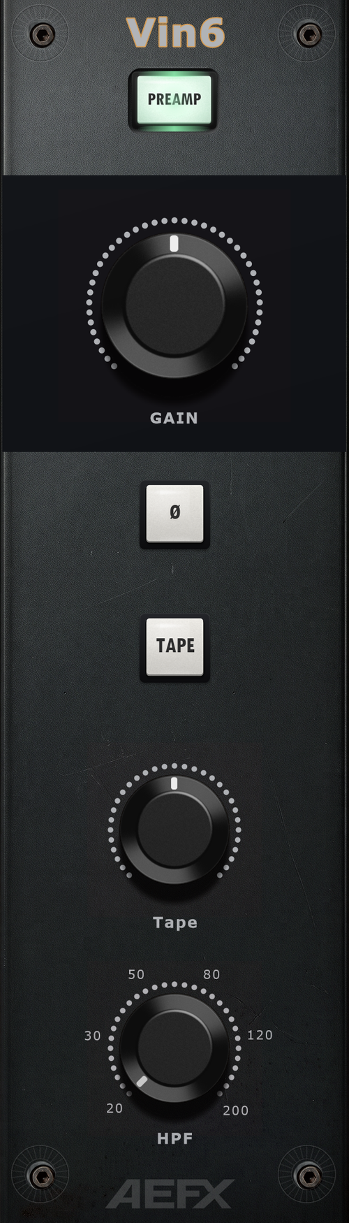 Vin6 module panel