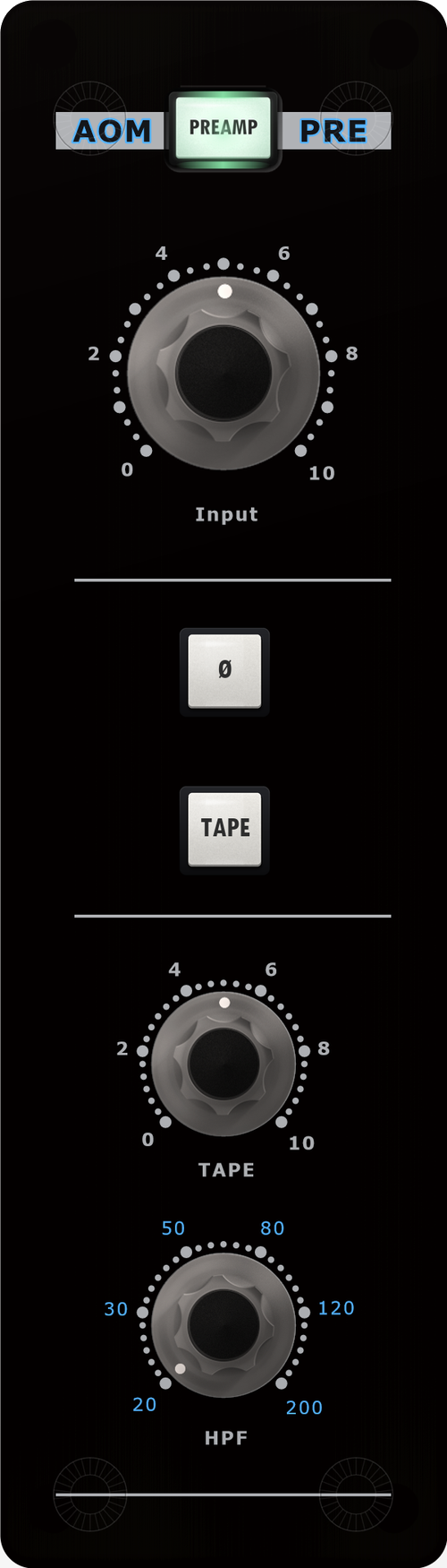AOM Pre module panel