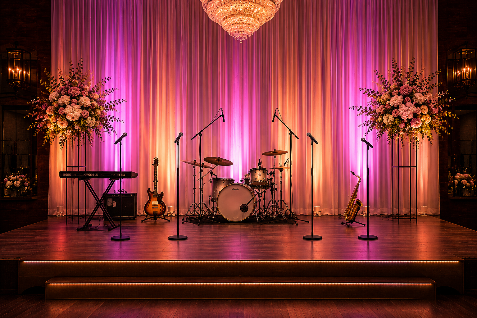 Live wedding band in Las Vegas keeping the dance floor full all night