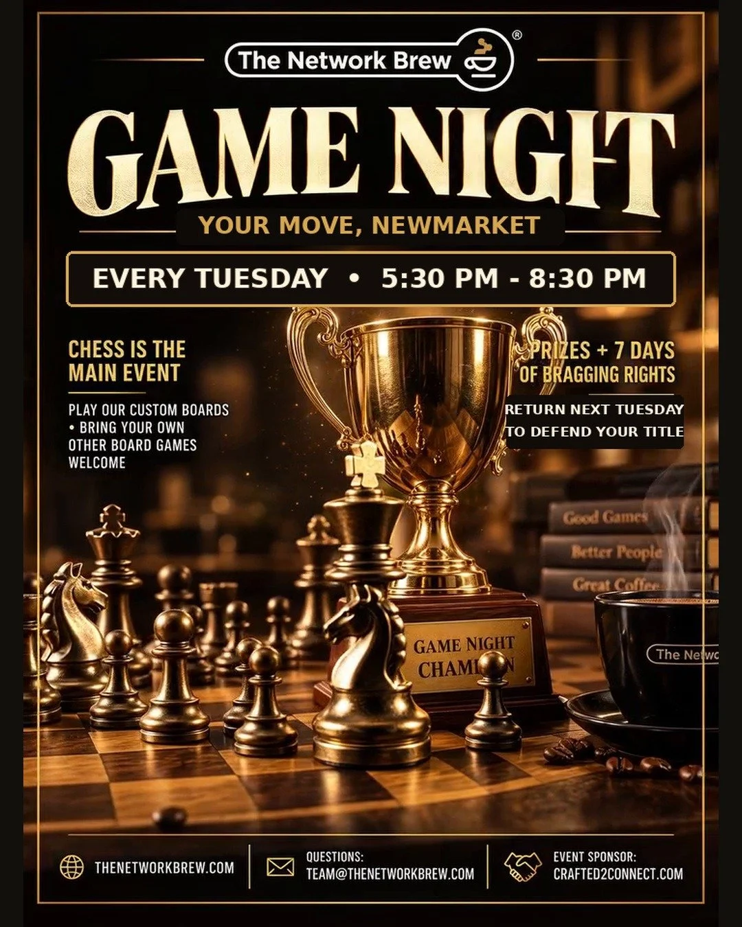 Tuesday Game Night at The Network Brew