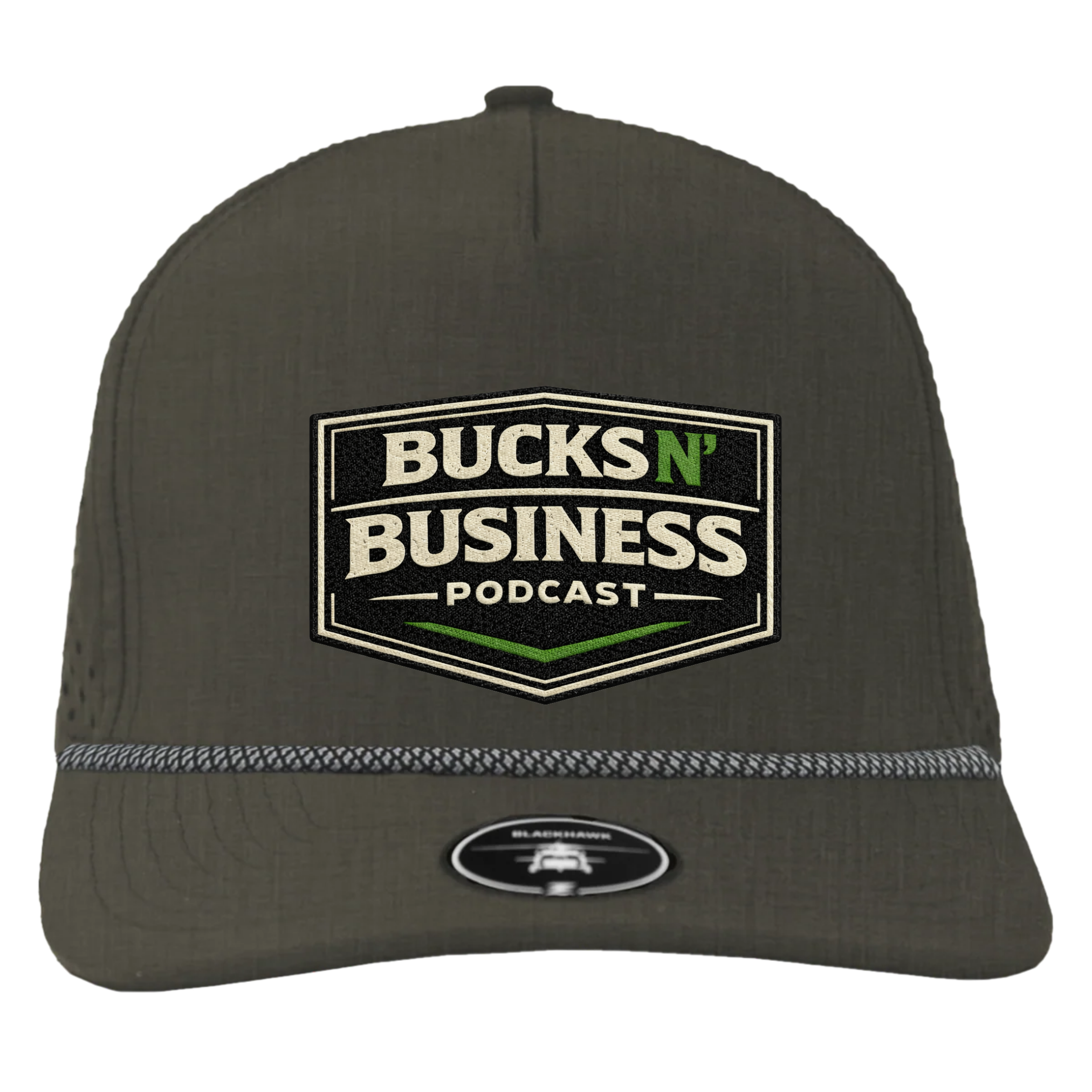 Graphite Gray Performance Rope Hat