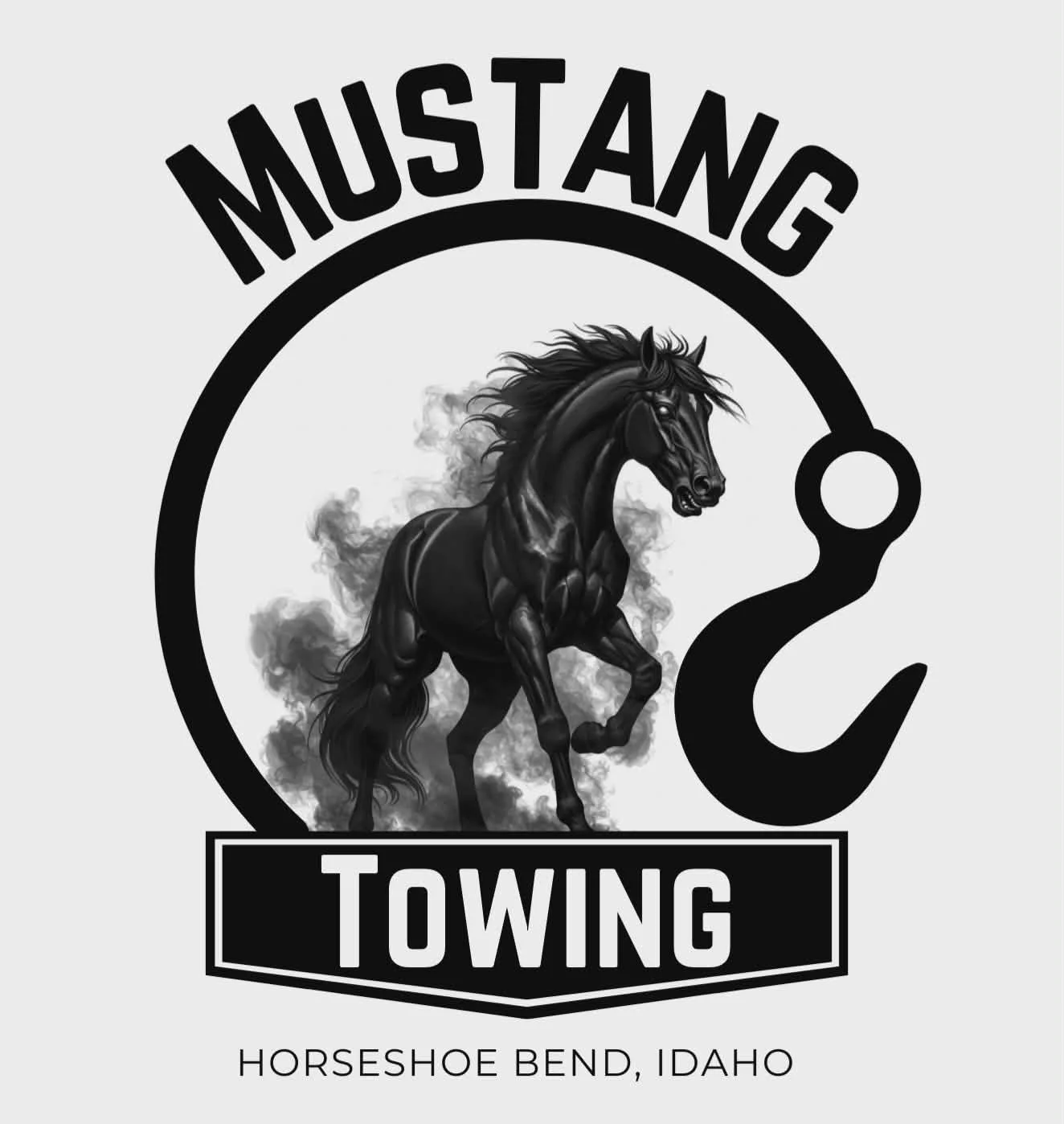 Mustang Towing Tire and Service logo