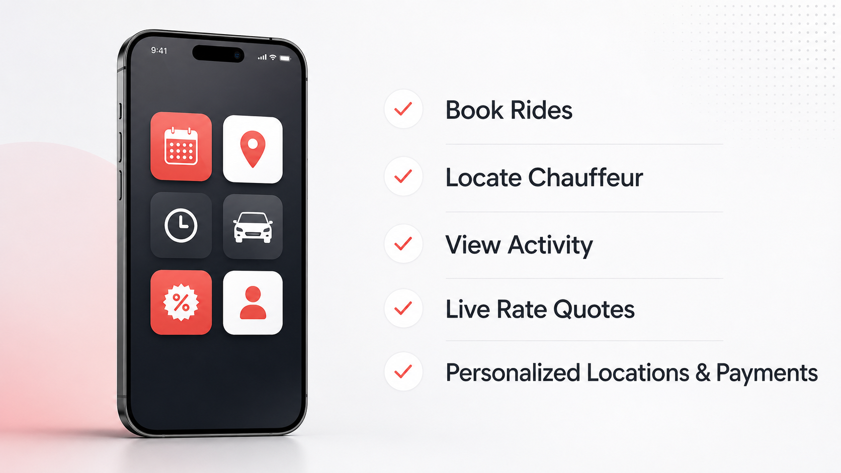 GroundApp booking and reservation management screen
