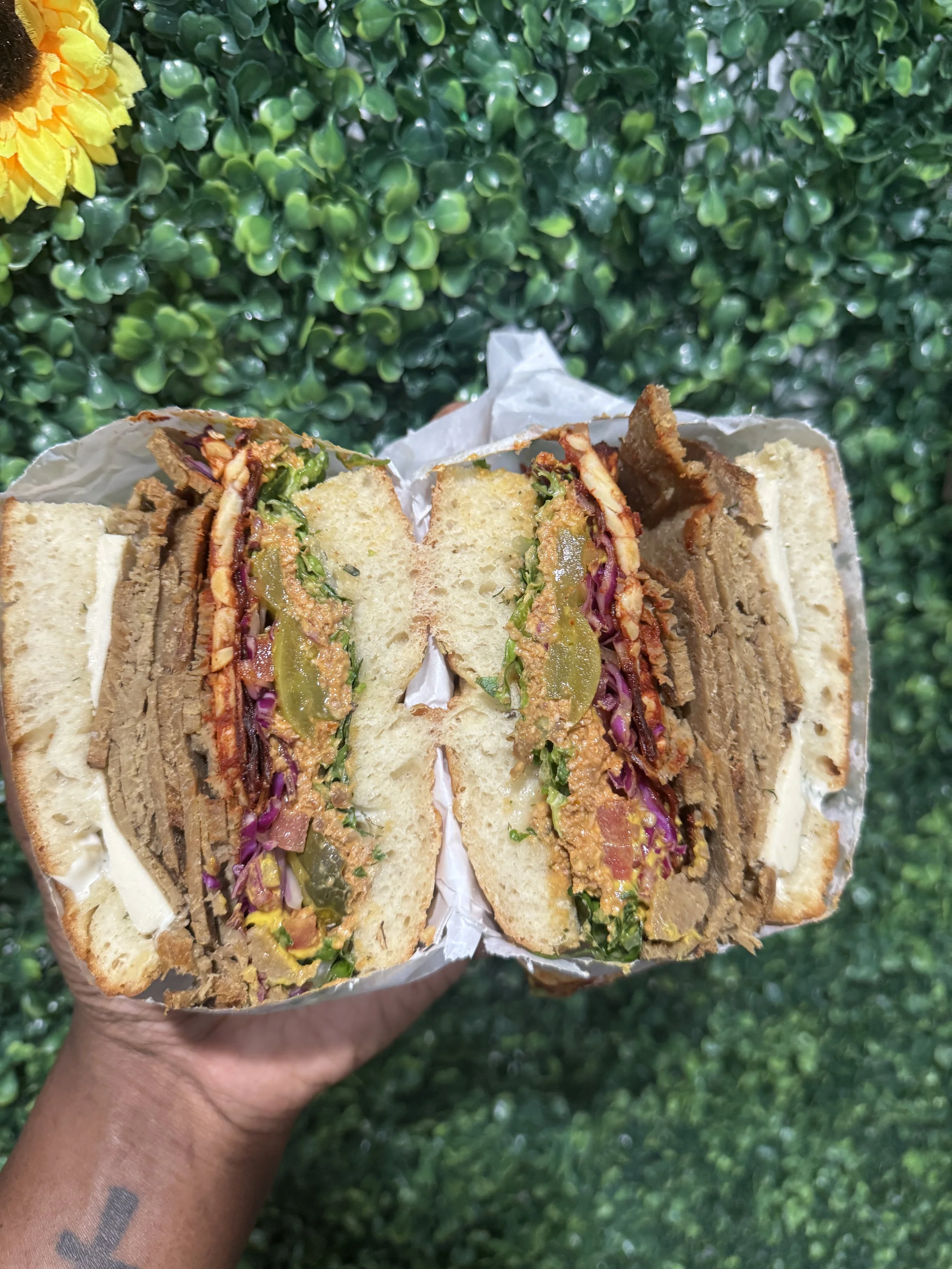 RHW deli sandwich halves