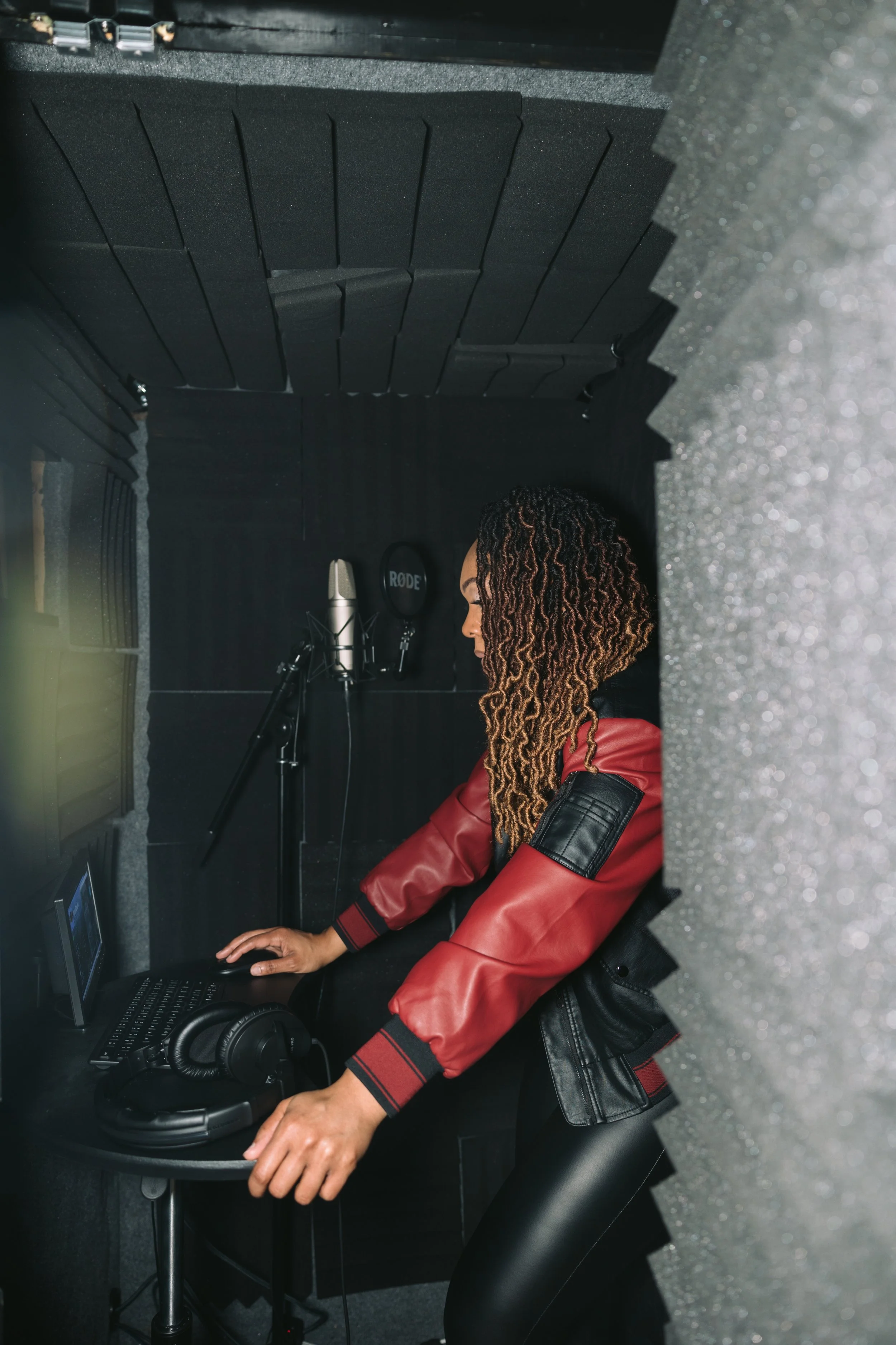 KA3 in her home studio