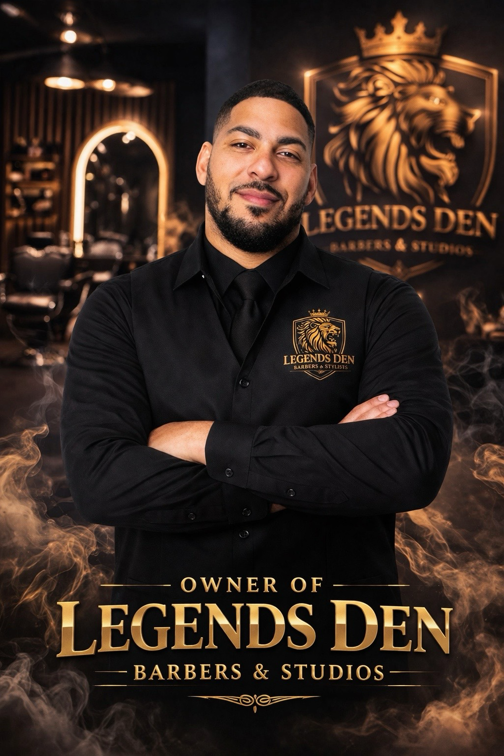 Moe - Owner of Legends Den