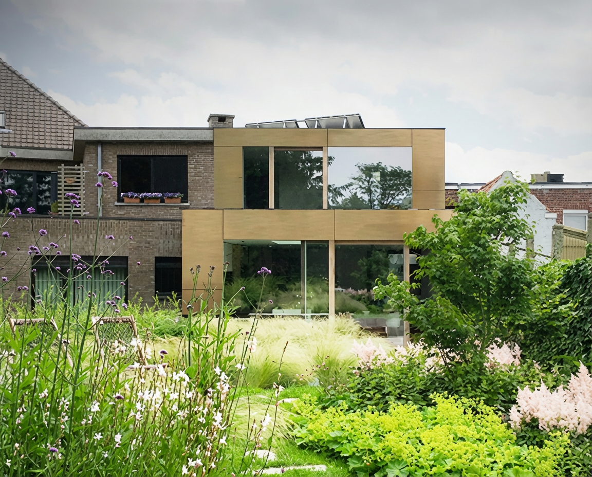 Na: gerenoveerde woning Kluisbergen
