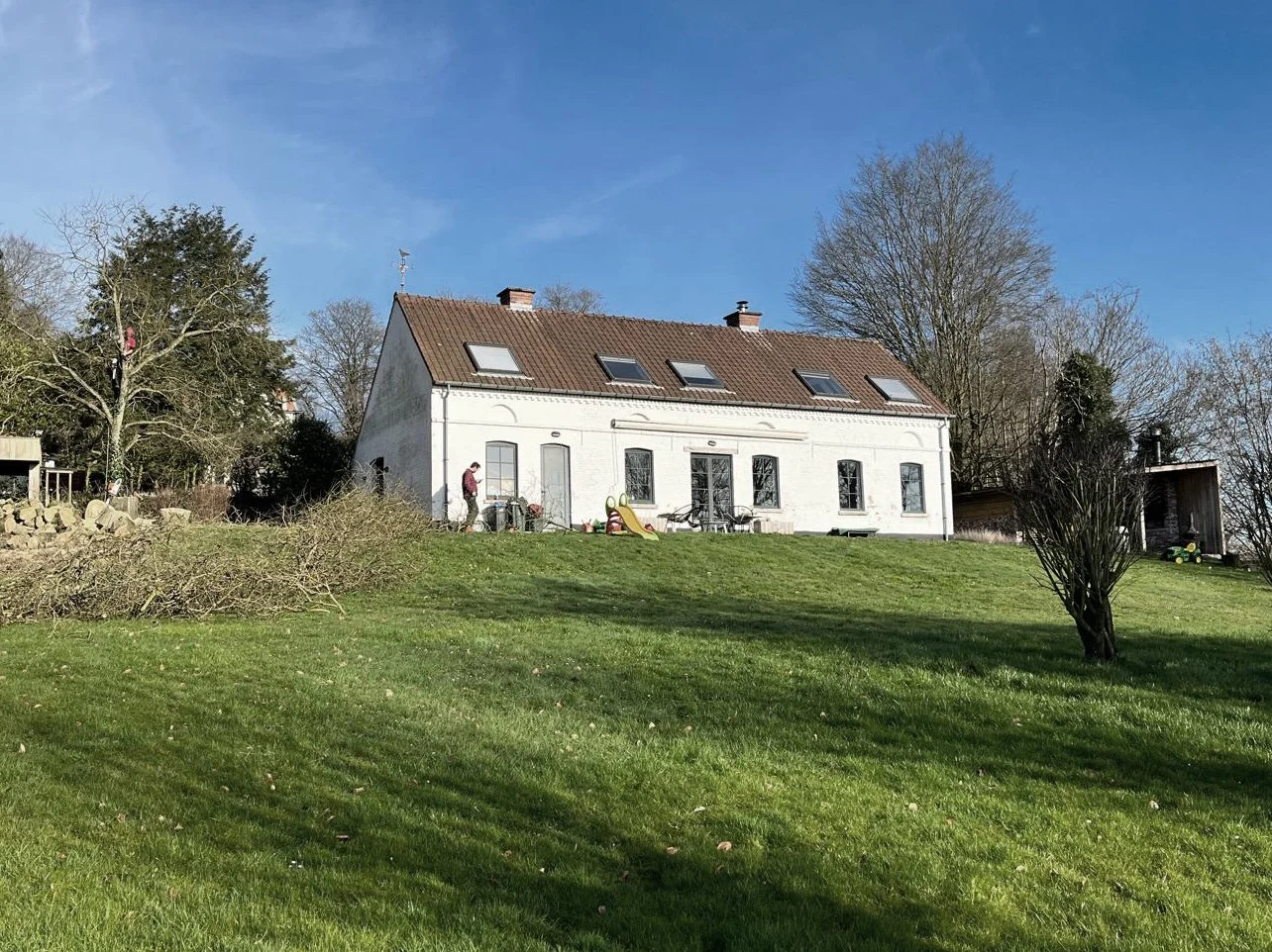 Voor: nieuwbouw Ronse