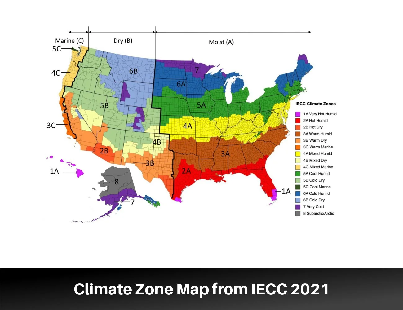 Heating zone map