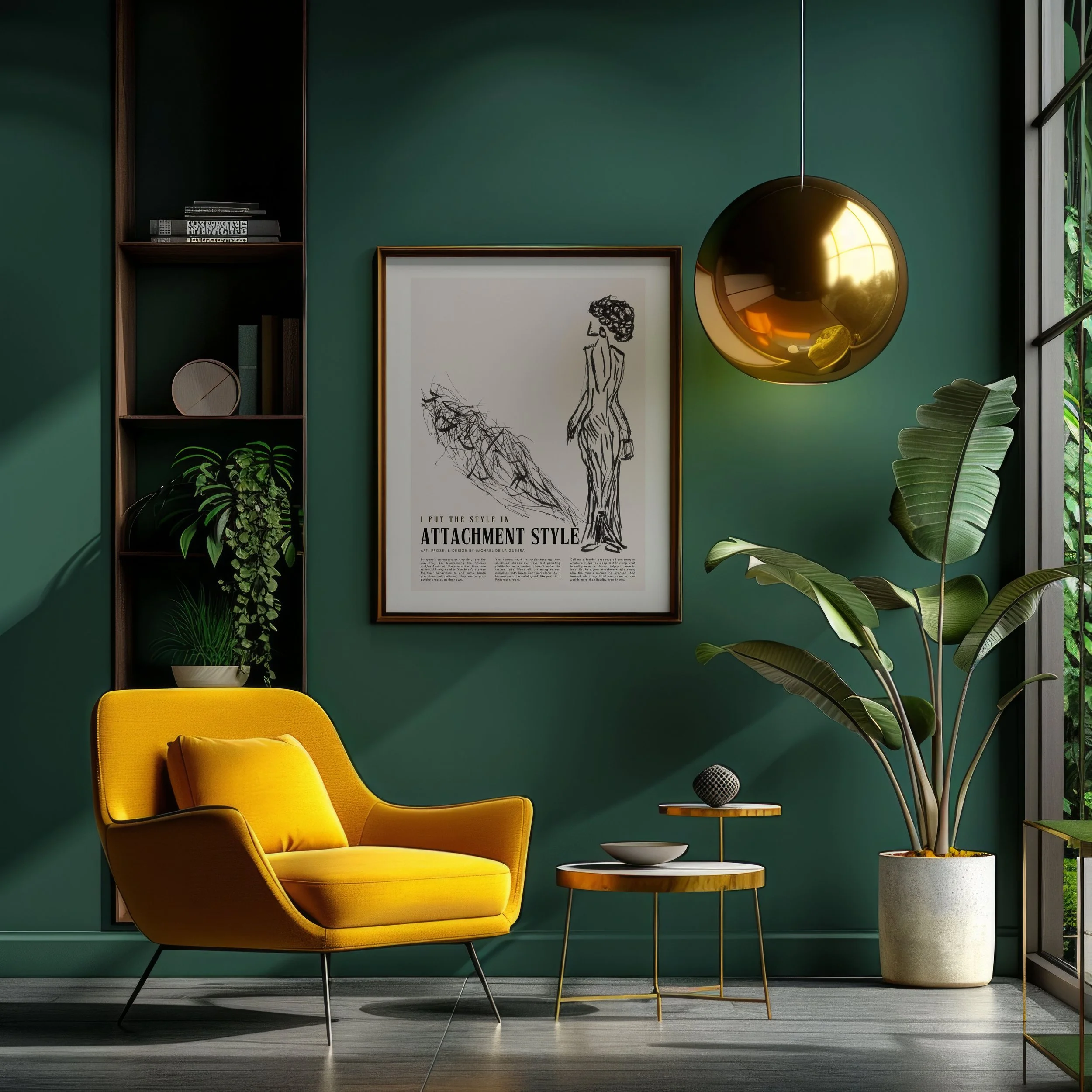 Art in living room