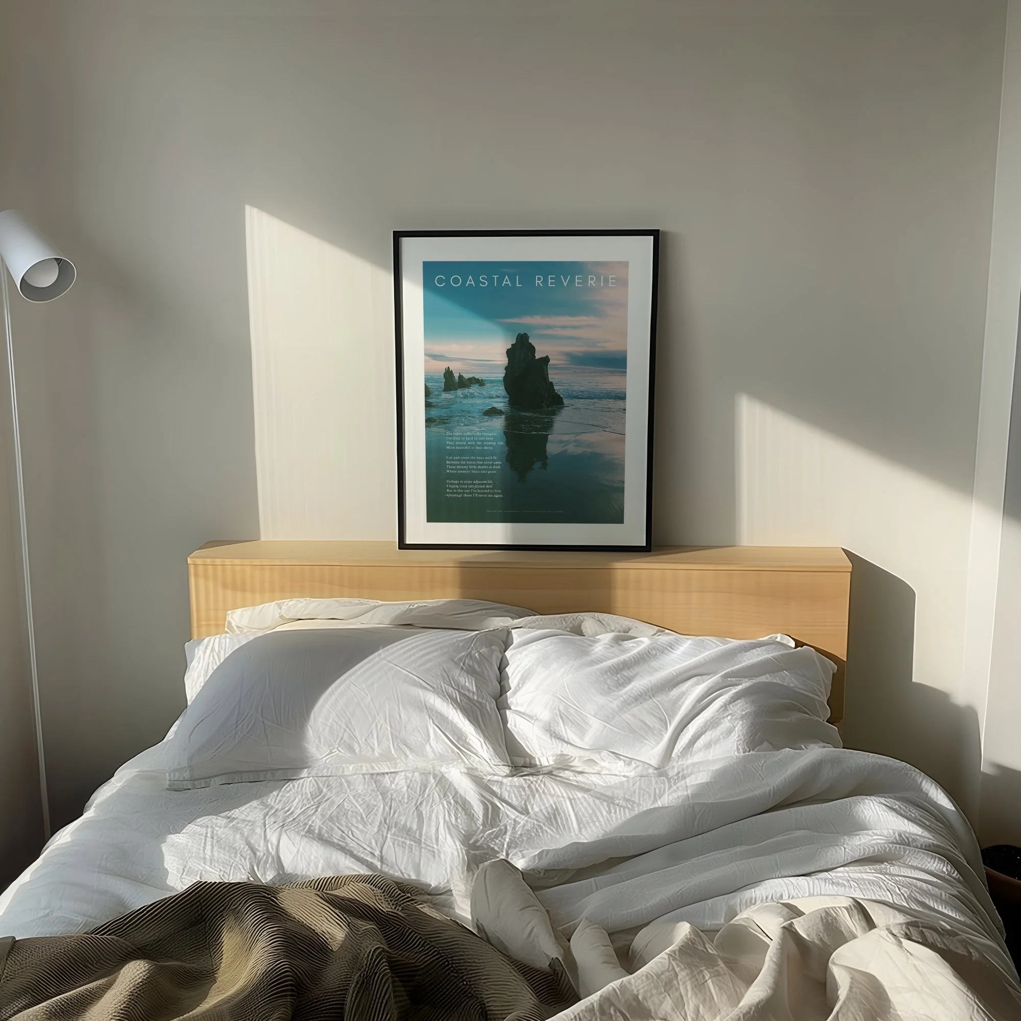 Coastal Reverie in bedroom
