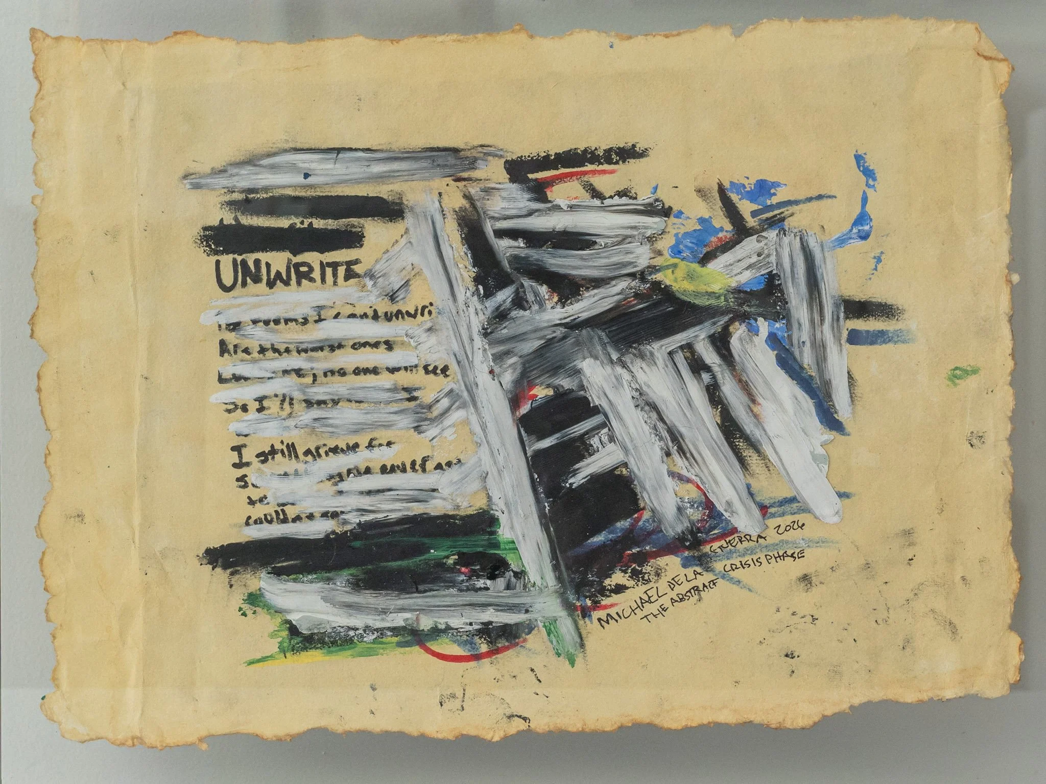 UNWRITE — Michael de la Guerra