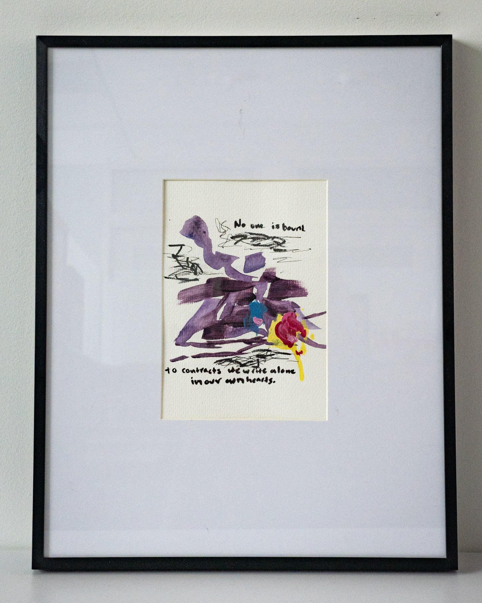 BOUND — framed, No Jurisdiction, Michael de la Guerra