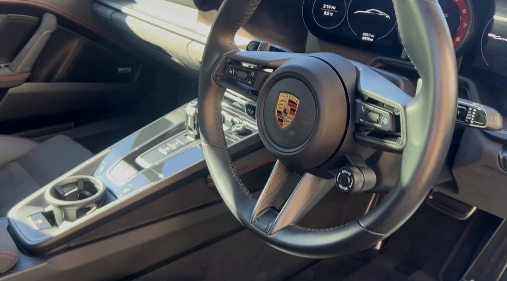 Car interior cleaned by ZUS Car Detailing