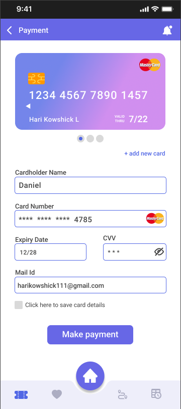 Card payment