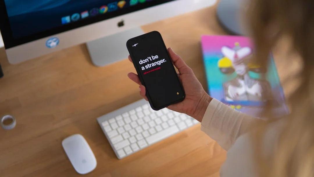 Sending a message from a phone