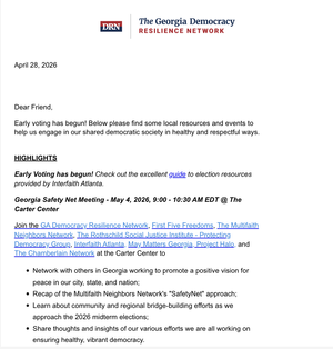 Georgia DRN Newsletter
