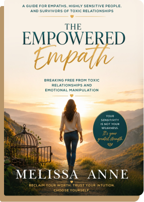 The Empowered Empath book cover by Melissa Anne