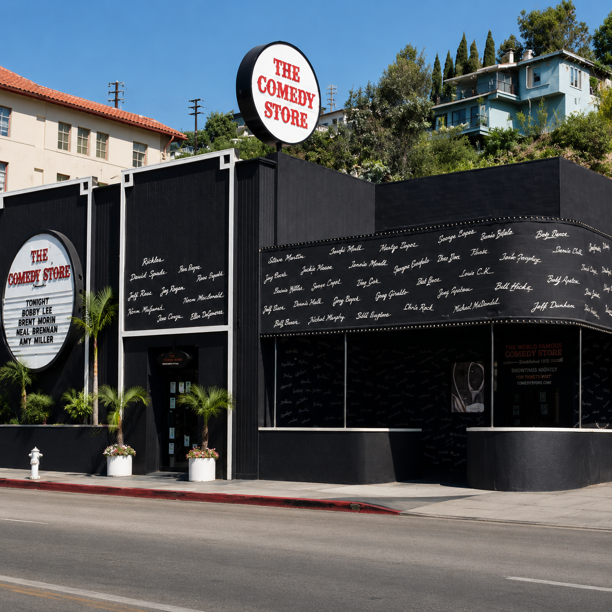 The Comedy Store on Sunset Strip in West Hollywood