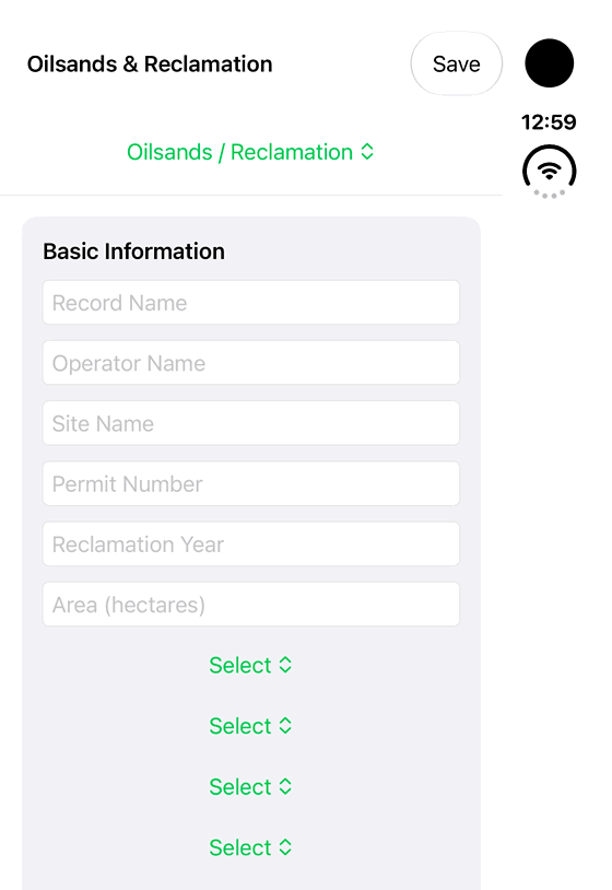 Explore Oilsands / Reclamation fields: genuine looping iPhone Duo recording at half speed