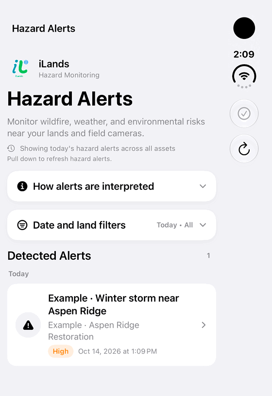 Review environmental hazards: genuine looping iPhone Duo recording at half speed