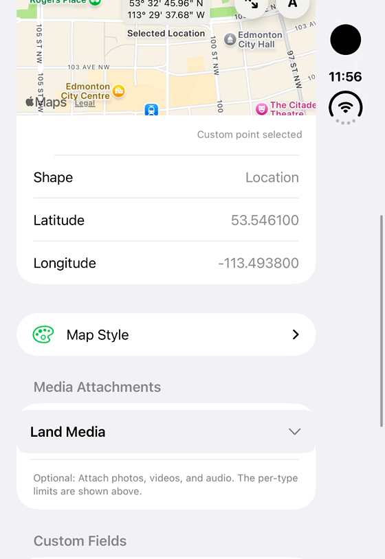 Attach photos, video and audio: genuine looping iPhone Duo recording at half speed