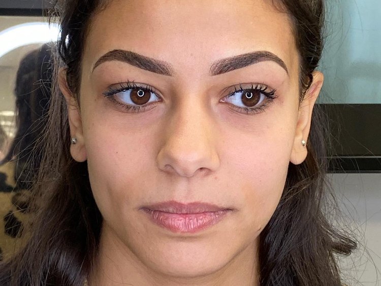 Powder brows resultaat