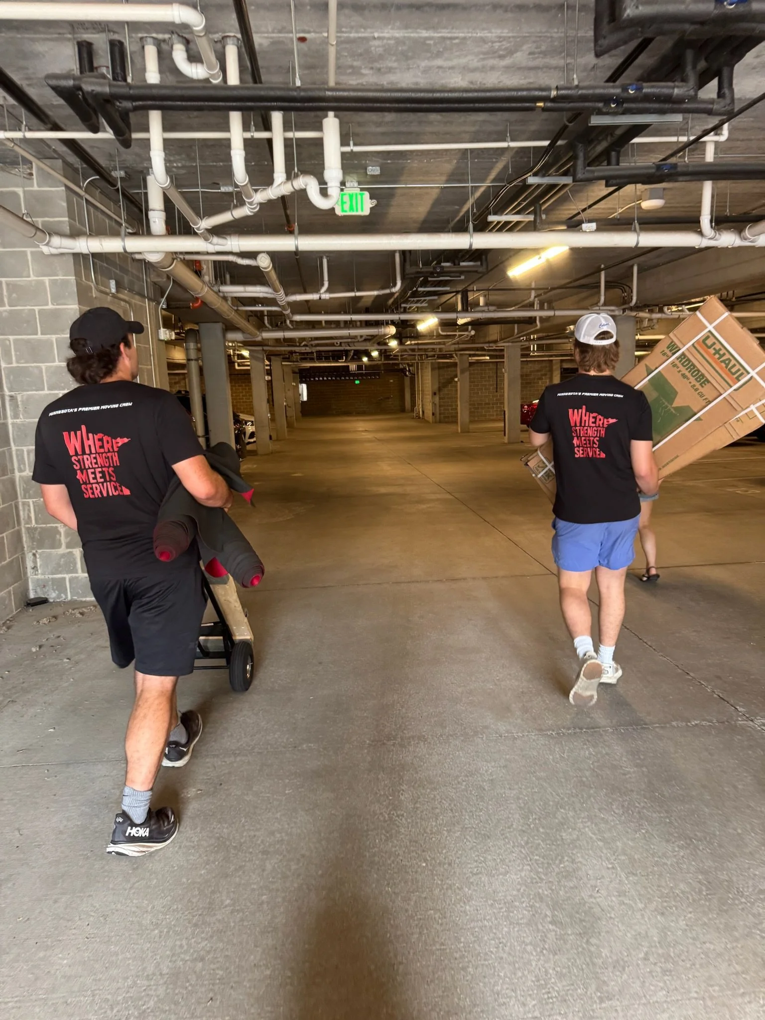 Collegiate Power Movers — licensed and insured moving crew