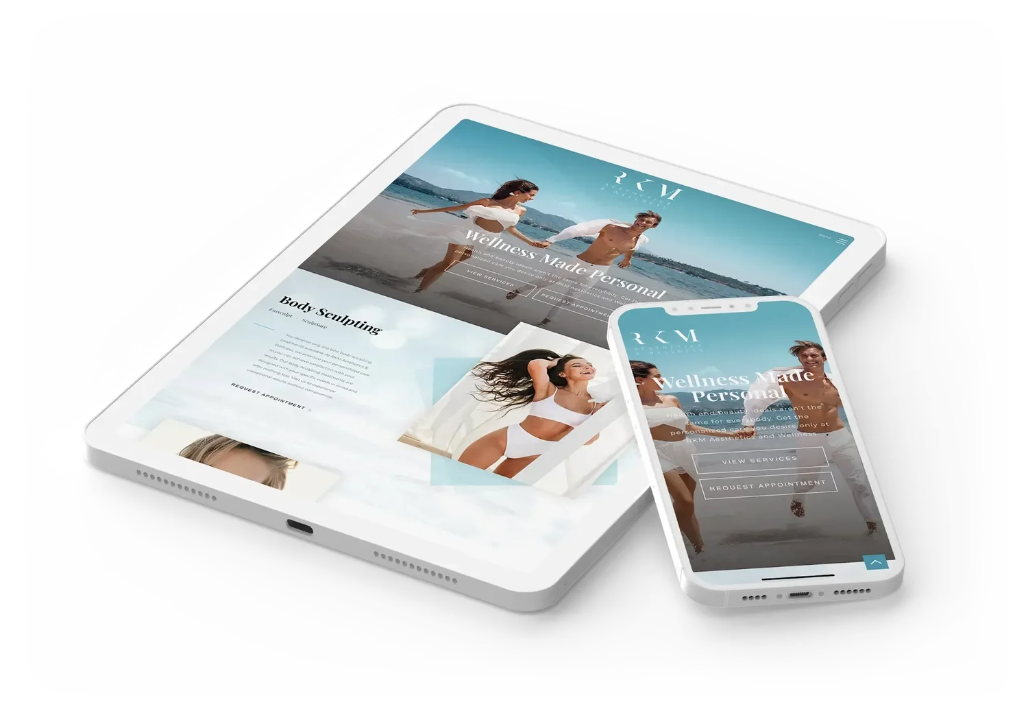 NELM campaign and website work across devices.